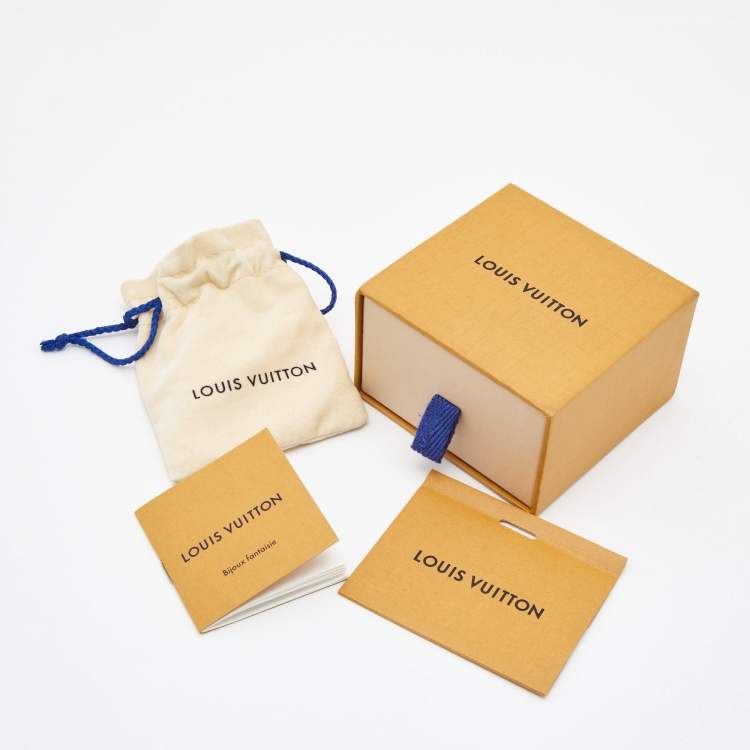 Pre Owned Louis Vuitton Nanogram Two Tone Bracelet