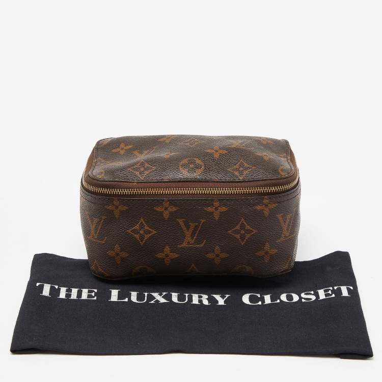 Pre Owned Louis Vuitton Monogram Canvas Packing Cube PM