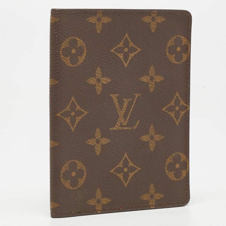 Pre Owned Louis Vuitton Monogram Canvas Passport Cover