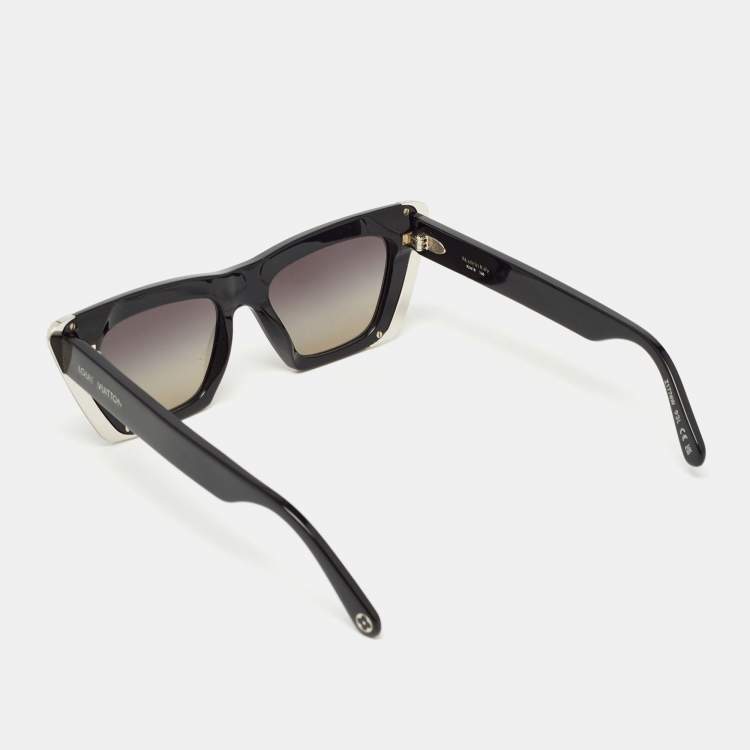 Pre Owned Louis Vuitton Black Gradient LV Moon Cat Eye Sunglasses