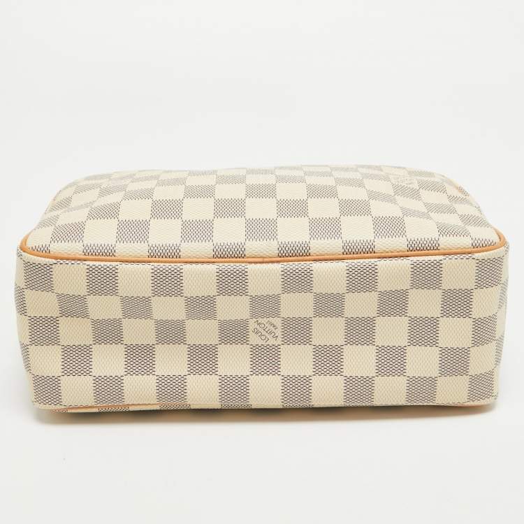 Pre Owned Louis Vuitton Damier Azur Canvas Trousse Toilette 25 Pouch