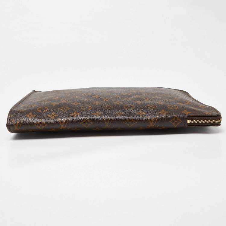 Pre Owned Louis Vuitton Monogram Canvas Poche Document Portfolio Case