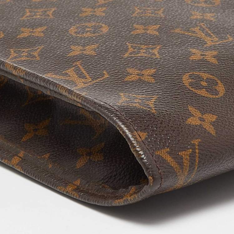 Pre Owned Louis Vuitton Monogram Canvas Poche Document Portfolio Case