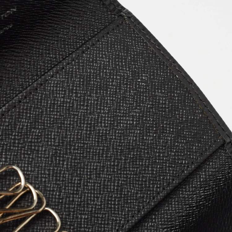 Pre Owned Louis Vuitton Black Epi Leather Multicles 6 Key Holder