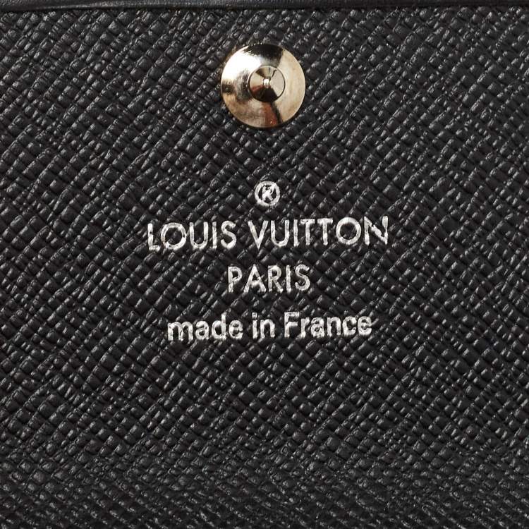 Pre Owned Louis Vuitton Black Epi Leather Multicles 6 Key Holder
