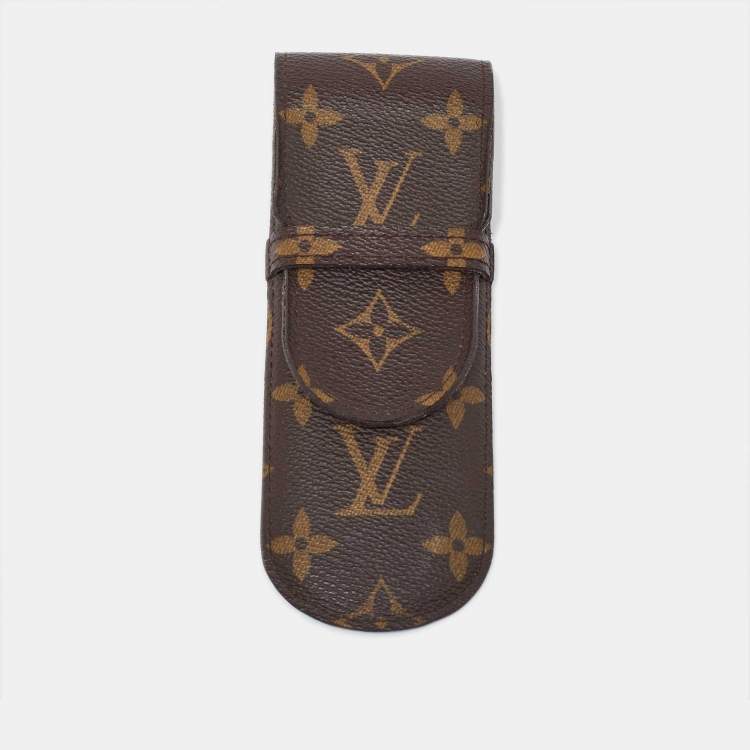 Pre Owned Louis Vuitton Monogram Canvas Pen Case
