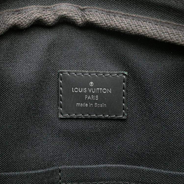 Pre Owned Louis Vuitton Blue Damier Cobalt Camouflage Porte-Documents Voyage PM