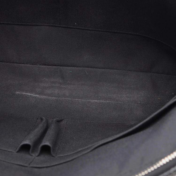 Pre Owned Louis Vuitton Black Damier Graphite Porte Documents Voyage PM