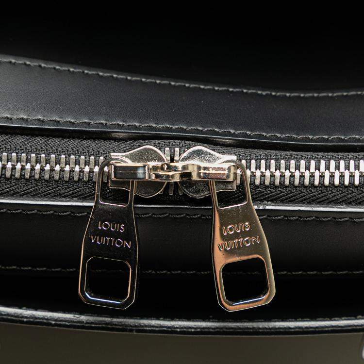 Pre Owned Louis Vuitton Black Epi Brooks Bag