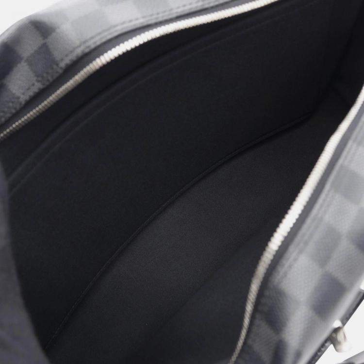 Pre Owned Louis Vuitton Black Damier Graphite Icare