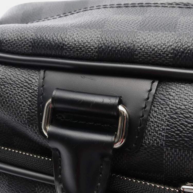 Pre Owned Louis Vuitton Black Damier Graphite Icare