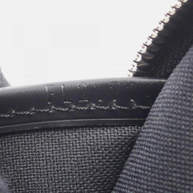 Pre Owned Louis Vuitton Black Damier Graphite Icare