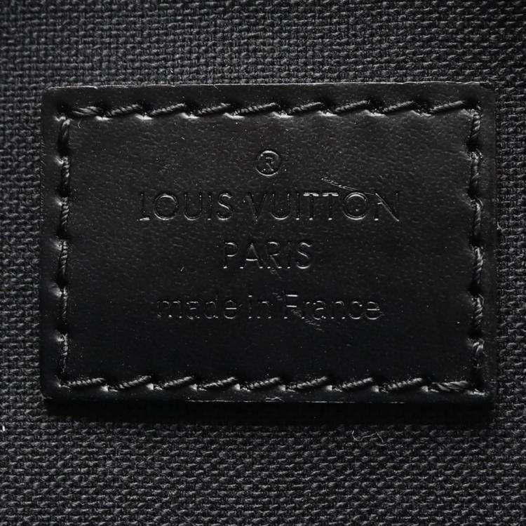 Pre Owned Louis Vuitton Black Damier Graphite Icare