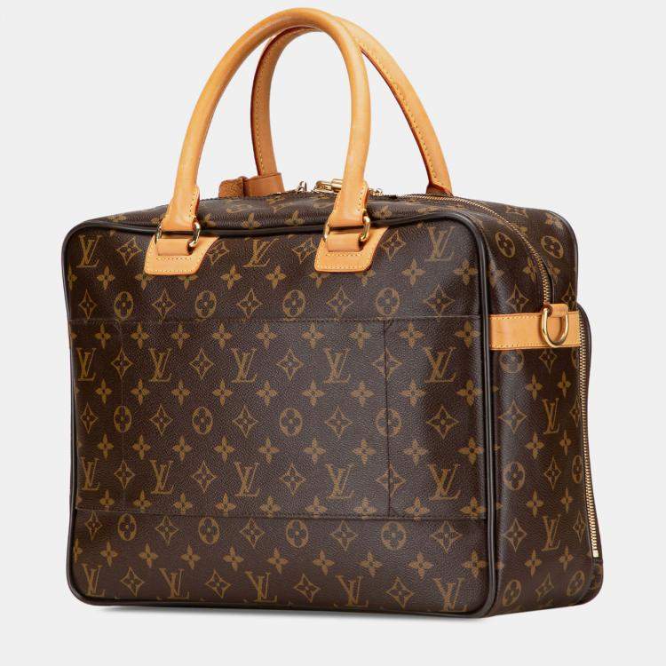 Pre Owned Louis Vuitton Brown Monogram Icare