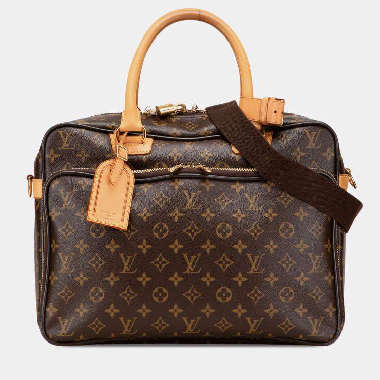 Pre Owned Louis Vuitton Brown Monogram Icare