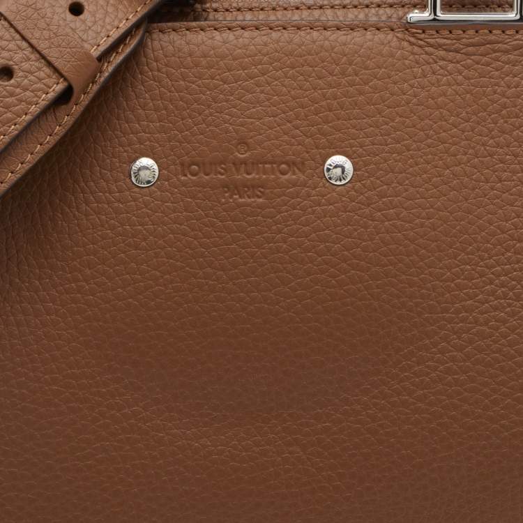 Pre Owned Louis Vuitton Havane Taurillon Leather Armand Briefcase Bag