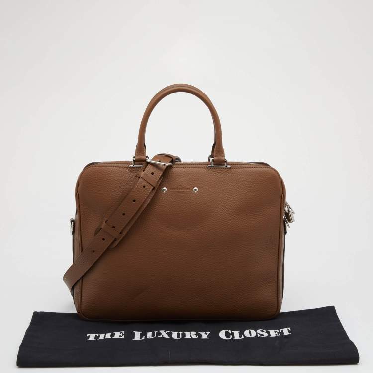 Pre Owned Louis Vuitton Havane Taurillon Leather Armand Briefcase Bag