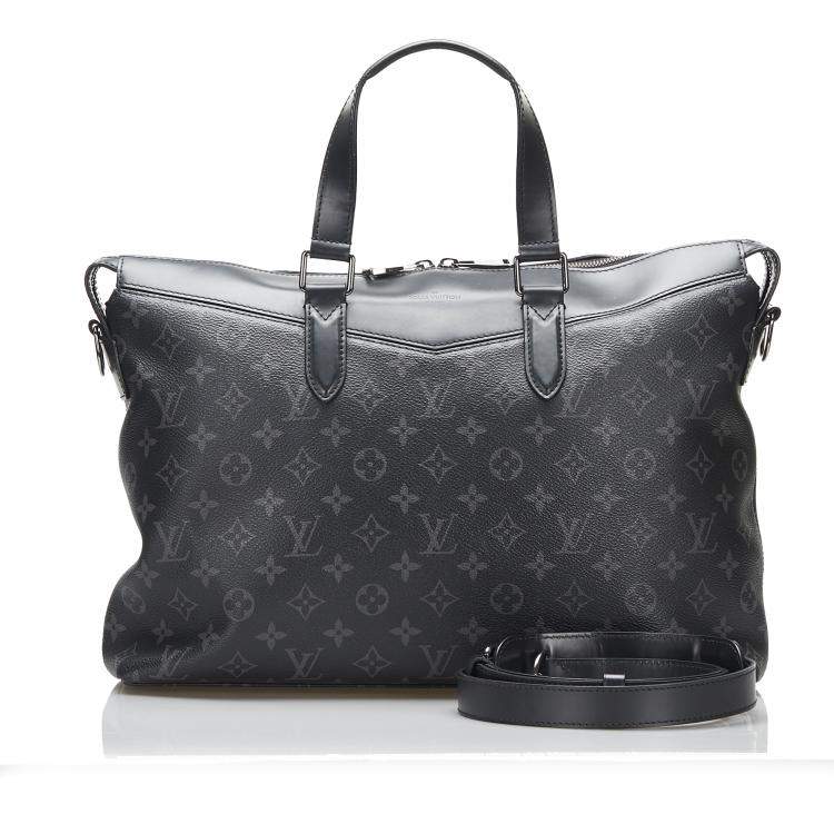 Pre Owned Louis Vuitton Black Monogram Eclipse Explorer