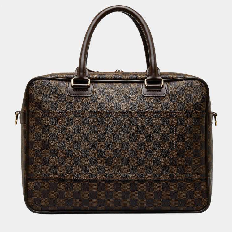 Pre Owned Louis Vuitton Brown Damier Ebene Icare 