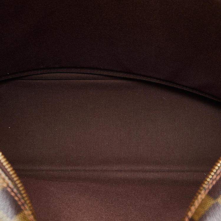 Pre Owned Louis Vuitton Brown Damier Ebene Icare 