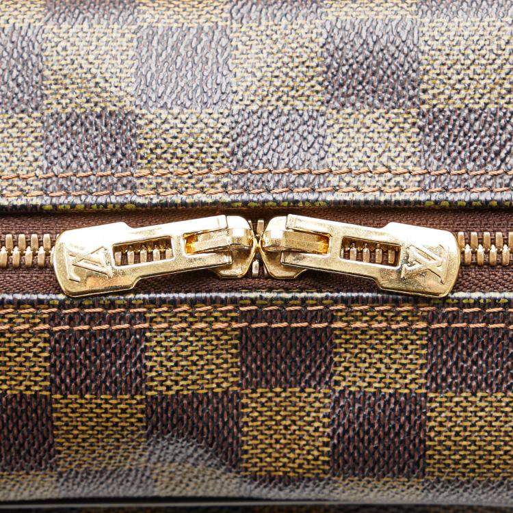 Pre Owned Louis Vuitton Brown Damier Ebene Icare 