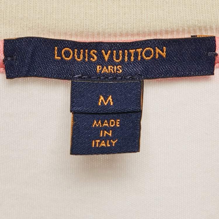 Pre Owned Louis Vuitton Multicolor Epi Print Cotton T-Shirt M
