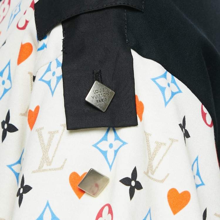 Pre Owned Louis Vuitton Multicolor Monogram Game On Print Cotton T-Shirt M