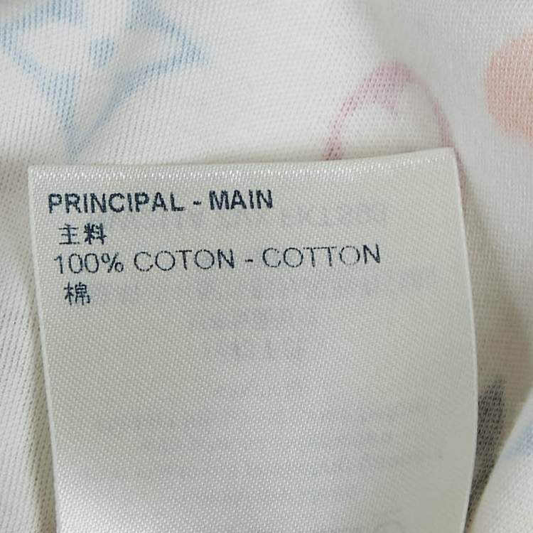 Pre Owned Louis Vuitton Multicolor Monogram Game On Print Cotton T-Shirt M