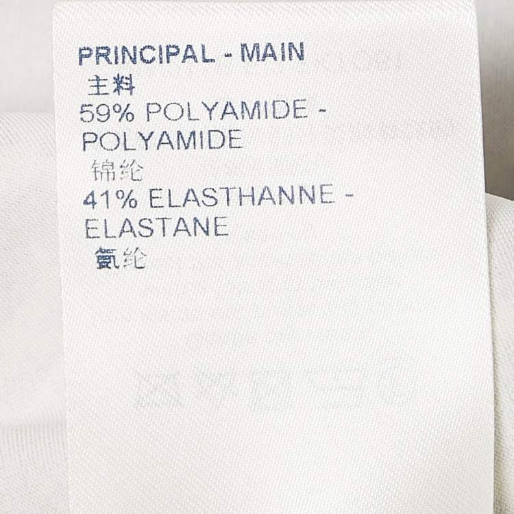 Pre Owned Louis Vuitton Brown Monogram Graphic Print Jersey Top XS