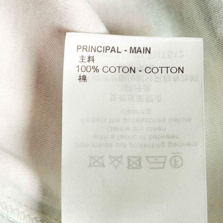 Pre Owned Louis Vuitton Multicolor Epi Palm Tree Print Cotton T-Shirt S