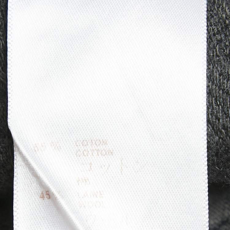 Pre Owned Louis Vuitton Grey Christopher Nemeth Rope Print Jersey Crewneck T-Shirt S