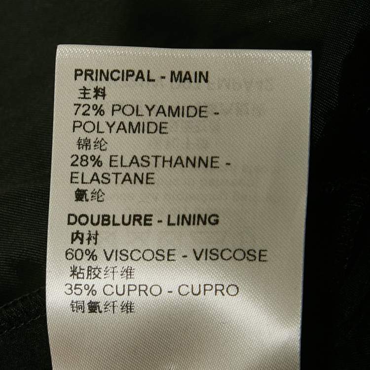 مملوكة مسبقًا Louis Vuitton Black Monogram Trim Jersey Cargo Trousers S