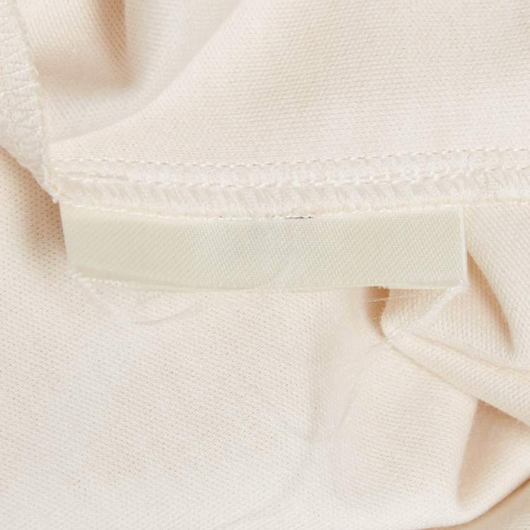 Pre Owned Louis Vuitton Pink Monogram Jersey T-Shirt M