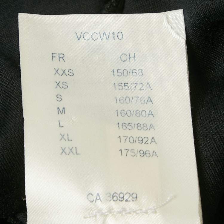 Pre Owned Louis Vuitton Black Cotton Stud Detail Game-On T-Shirt M