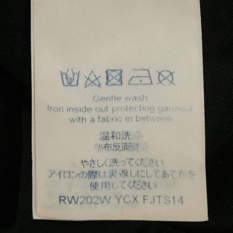 Pre Owned Louis Vuitton Brown/Black Monogram Print Jersey T-Shirt M