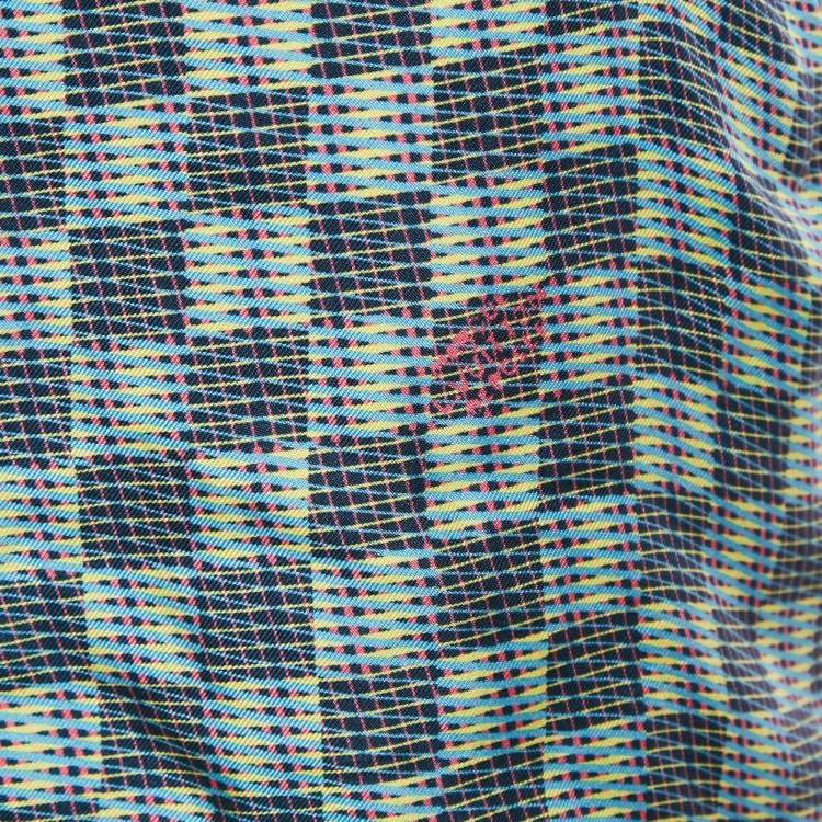 Pre Owned Louis Vuitton Multicolor Printed Silk Shorts S