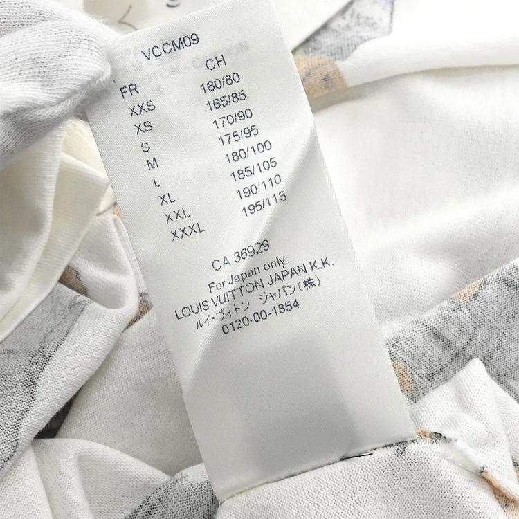 Pre Owned Louis Vuitton White Cotton T-shirt L