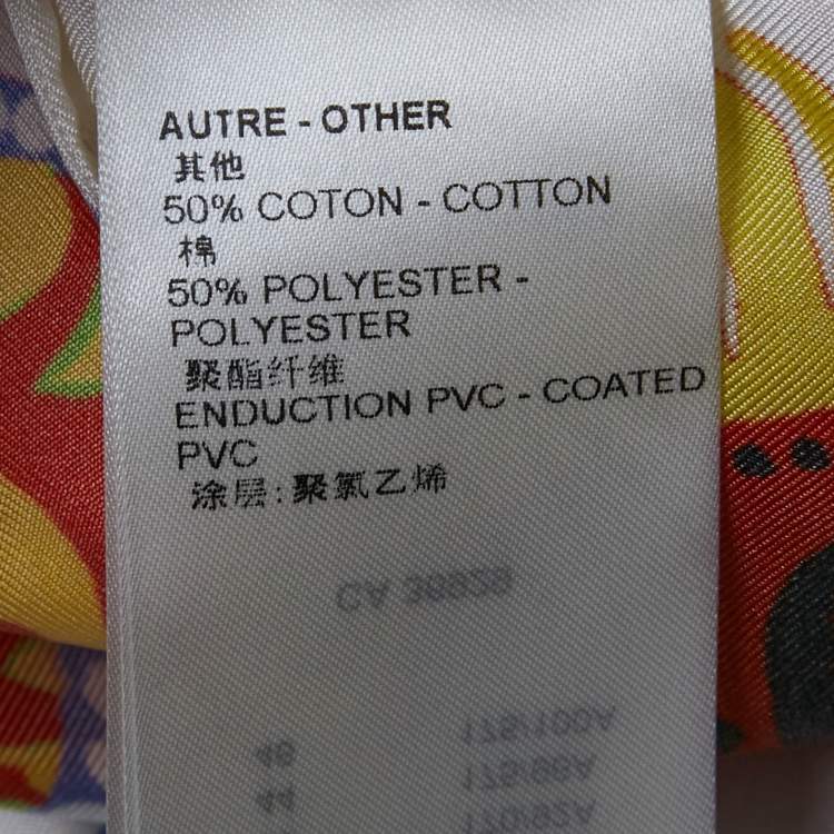 Pre Owned Louis Vuitton x Yayoi Kusama Multicolor Printed Silk Pajama Set M/S