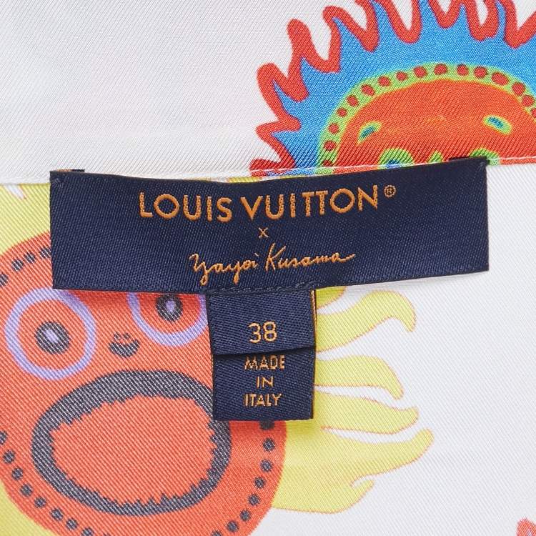Pre Owned Louis Vuitton x Yayoi Kusama Multicolor Printed Silk Pajama Set M/S