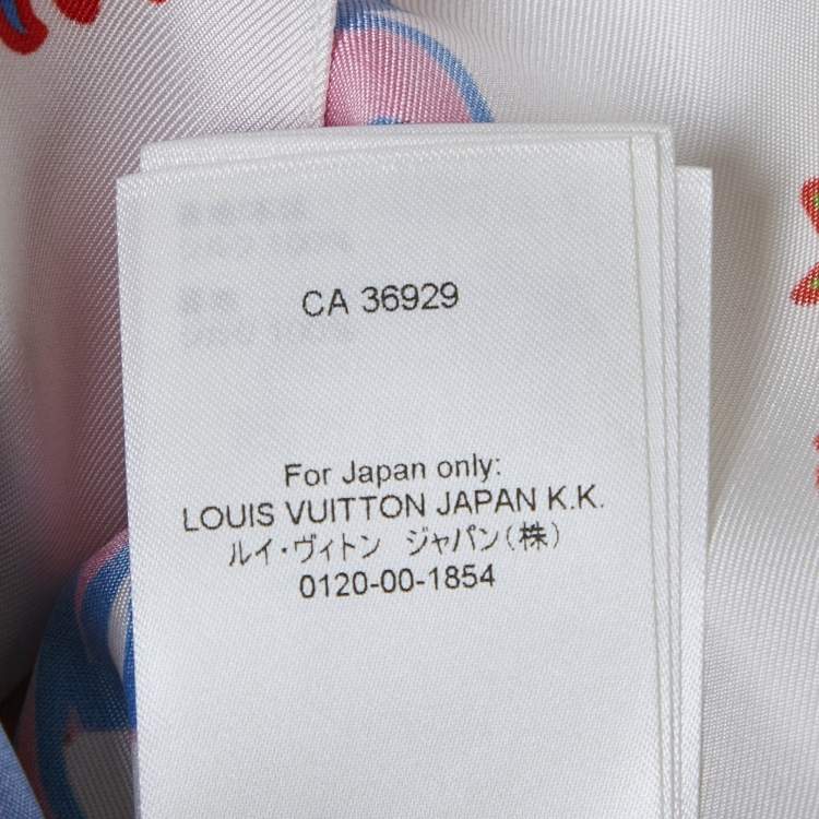 Pre Owned Louis Vuitton x Yayoi Kusama Multicolor Printed Silk Pajama Set M/S