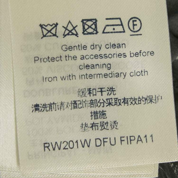 Pre Owned Louis Vuitton Black Stencil-effect Monogram Nylon Jogging Pants M