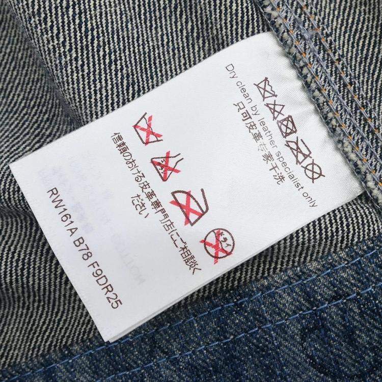 Pre Owned فستان بلا أكمام لوي فيتون إنديجو #36