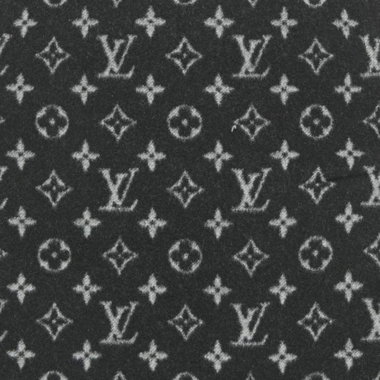 Pre Owned Louis Vuitton Black Monogram Martin Girl Mini Skirt S
