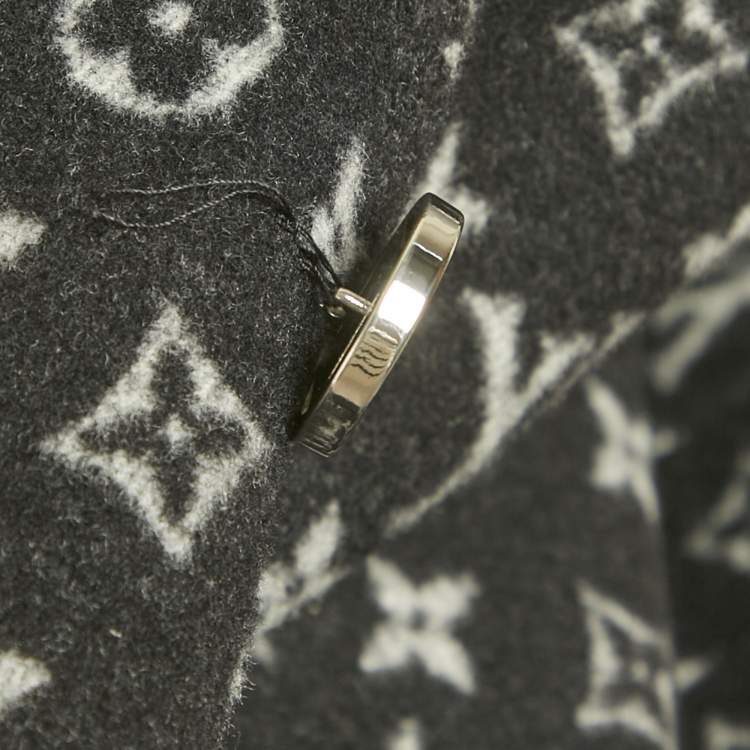 Pre Owned Louis Vuitton Black Monogram Martin Girl Mini Skirt S