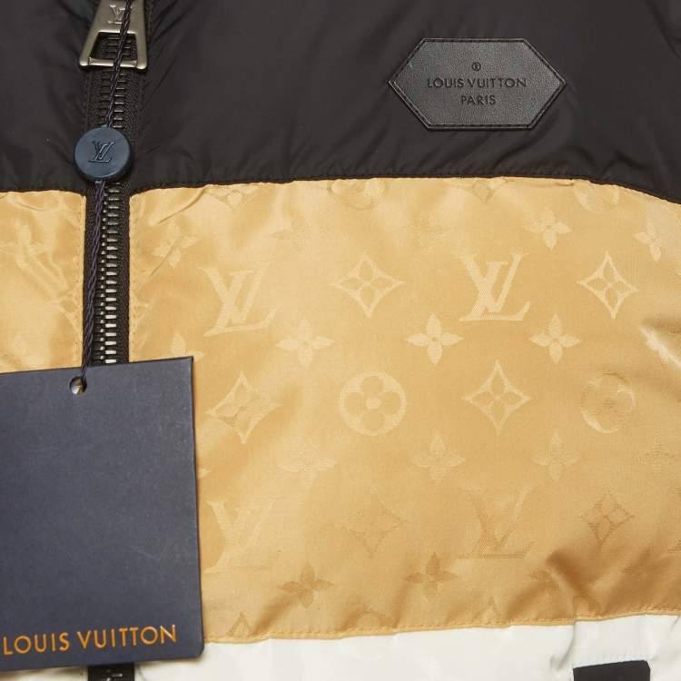مملوكة مسبقًا Louis Vuitton Tricolor Monogram Nylon Puffer Down Vest M