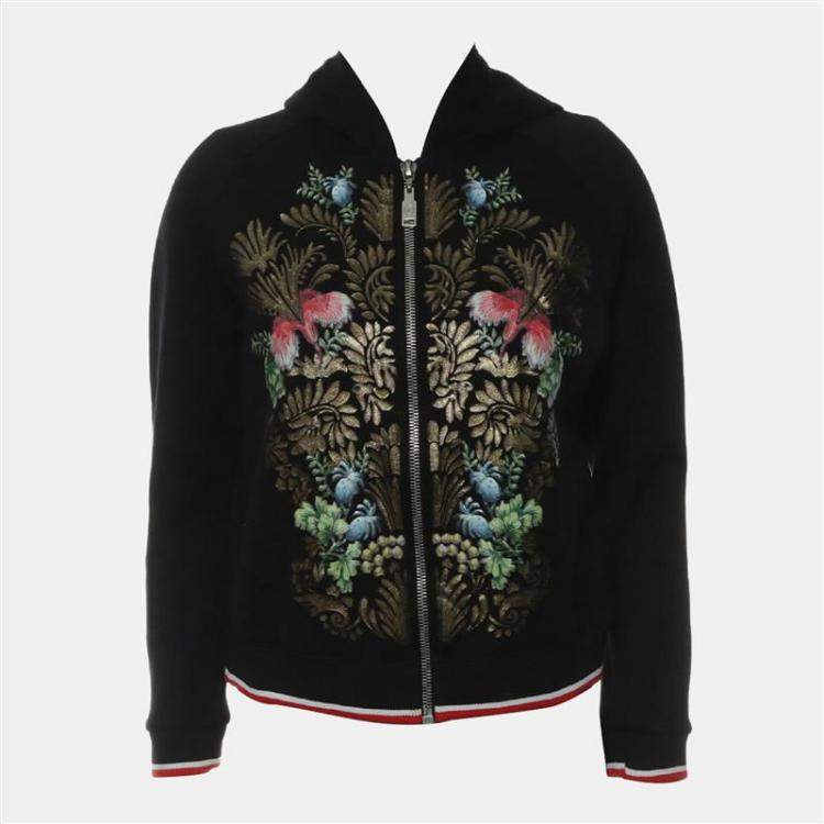 Pre Owned Louis Vuitton Printed Zip-Up Jacket