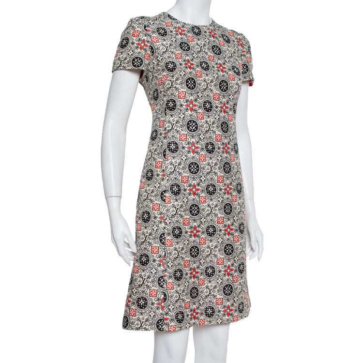 Louis Vuitton monogram silk dress