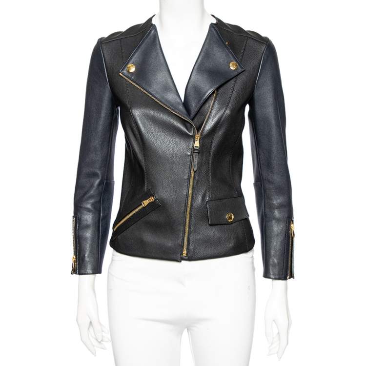 Louis Vuitton Pre-owned Women's Leather Jacket - Black - S