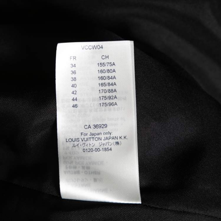 Pre Owned Louis Vuitton Monochrome Sequin Embellished T-Shirt Dress M