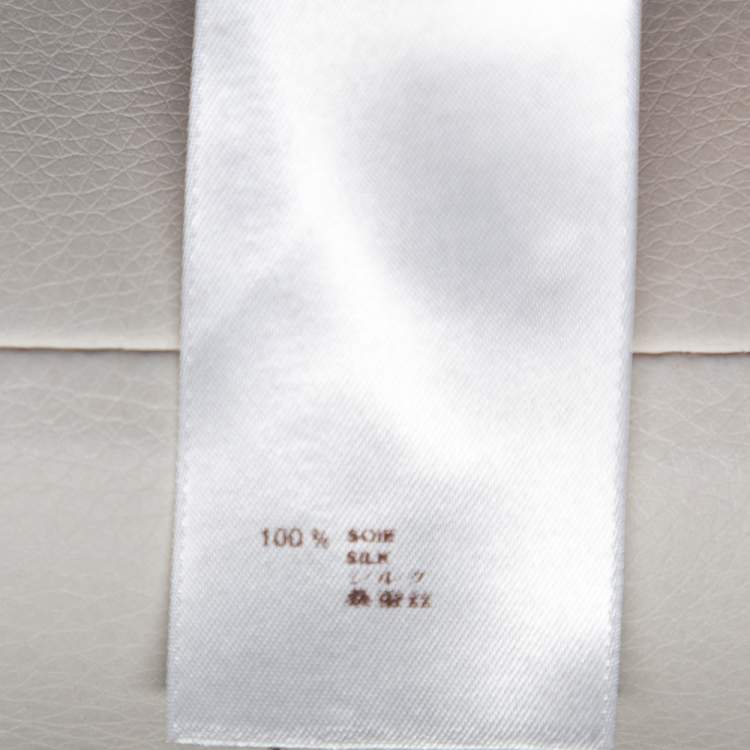 مملوكة مسبقًا Louis Vuitton Pink Stephen Sprouse Leopard Print Silk Blouse M